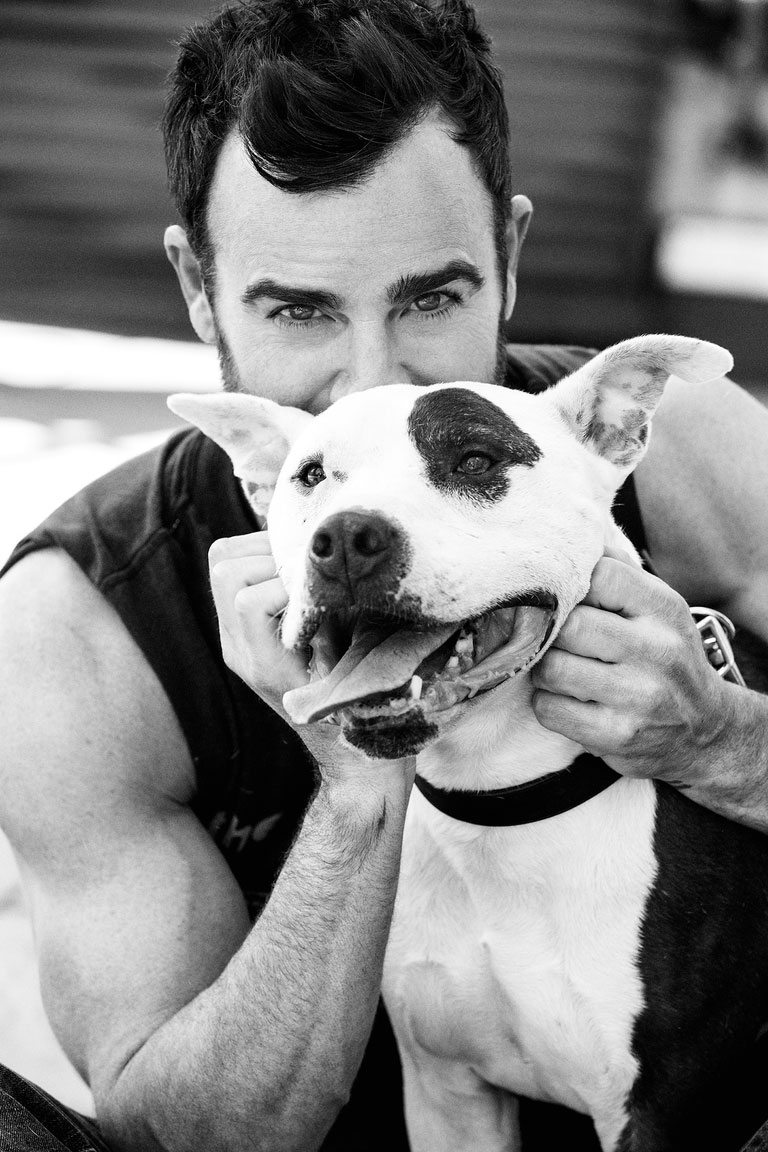 Dogs: 'Santi' - Men's Health Magazine, Justin Theroux