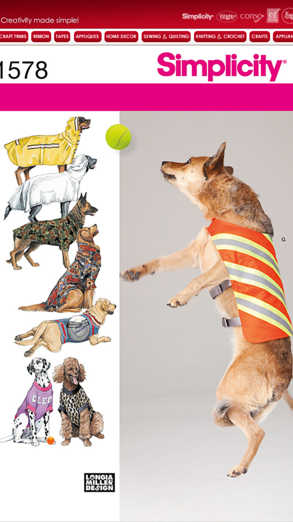 Simplicity Patterns, Dog